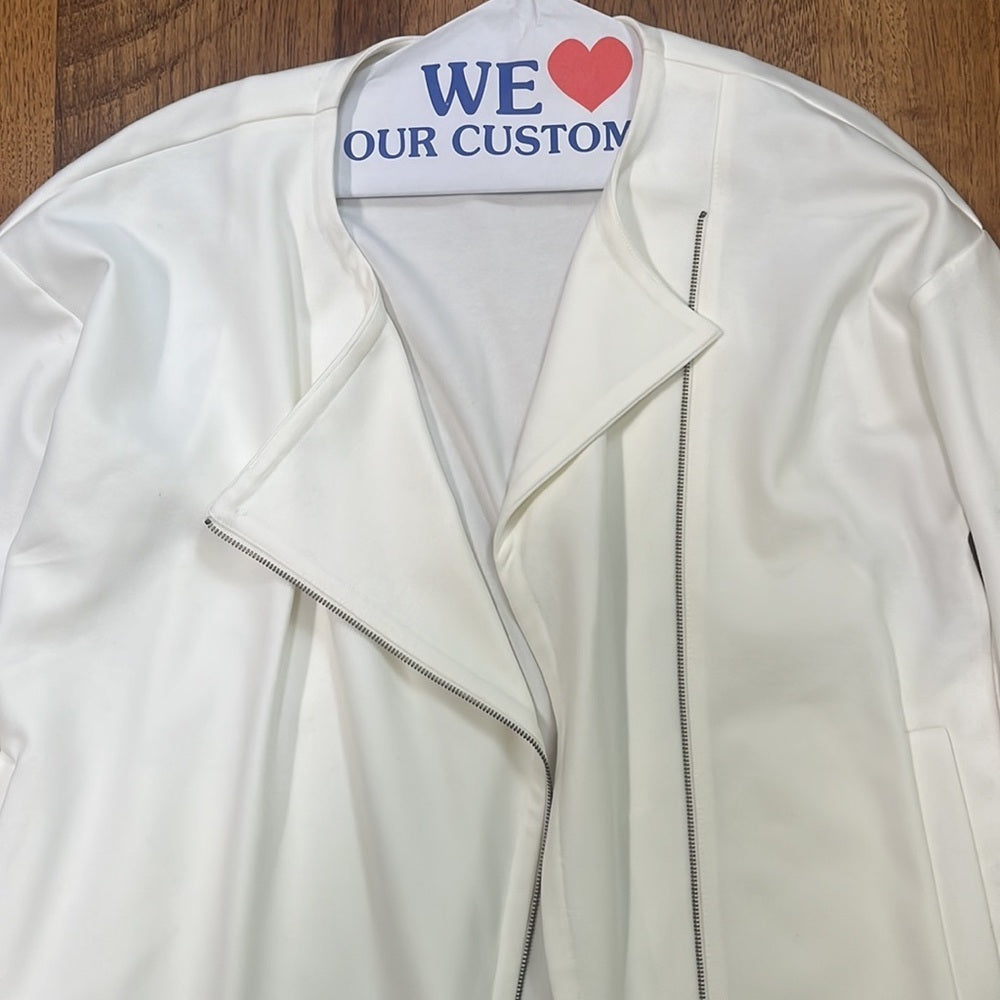 Eileen Fisher Woman’s Cream Jacket Size S