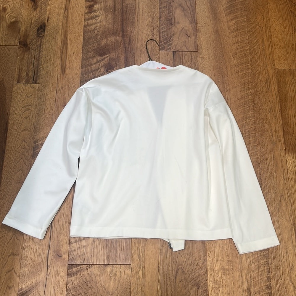 Eileen Fisher Woman’s Cream Jacket Size S