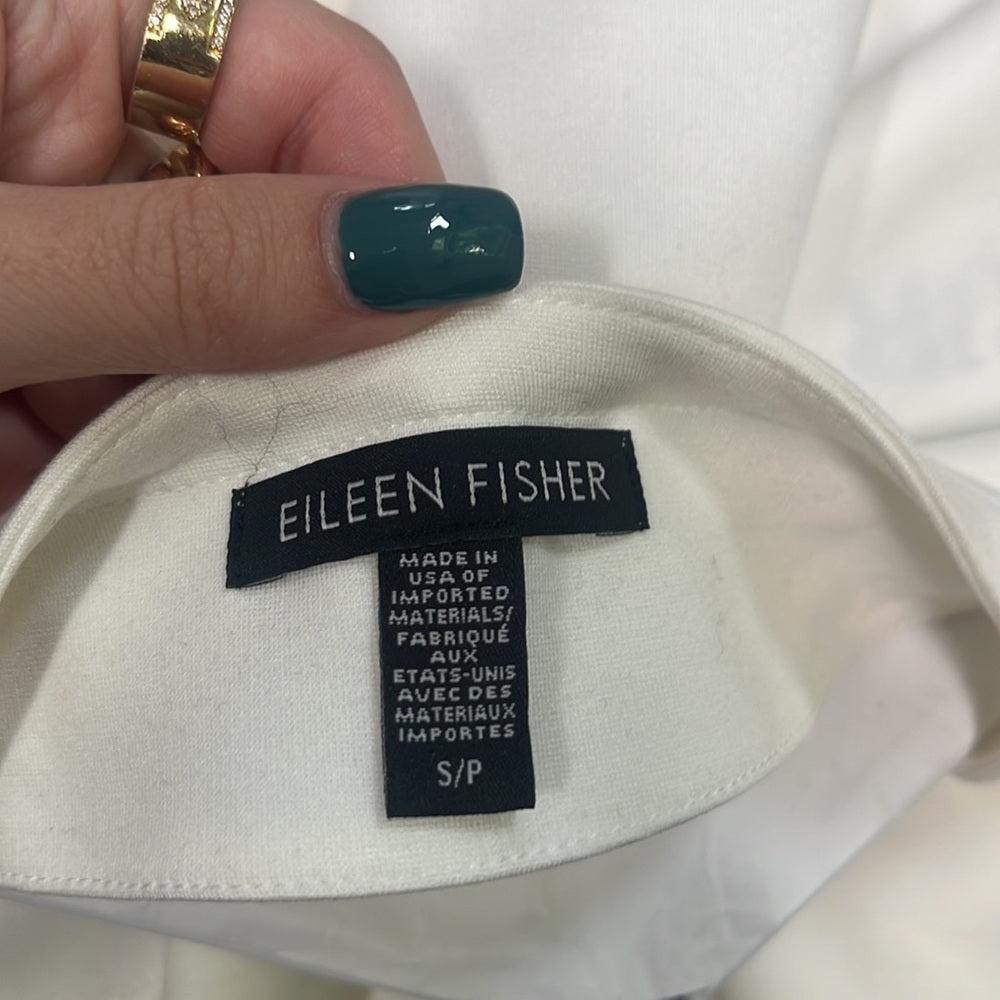 Eileen Fisher Woman’s Cream Jacket Size S
