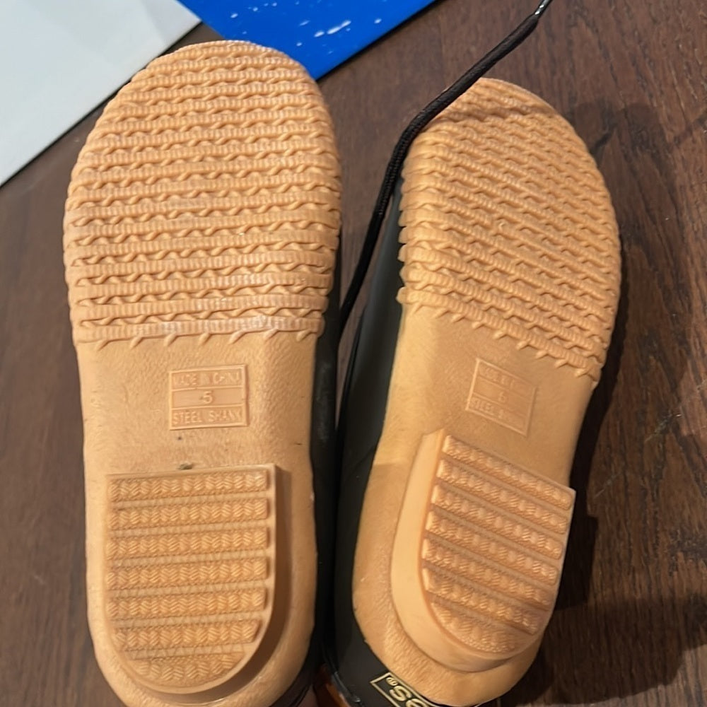 TOTES Brown Waterproof Shell Shoes Shoes 5