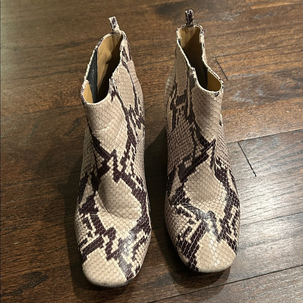 Marc Jacobs Women’s Snakeskin Ankle Boot Size 35