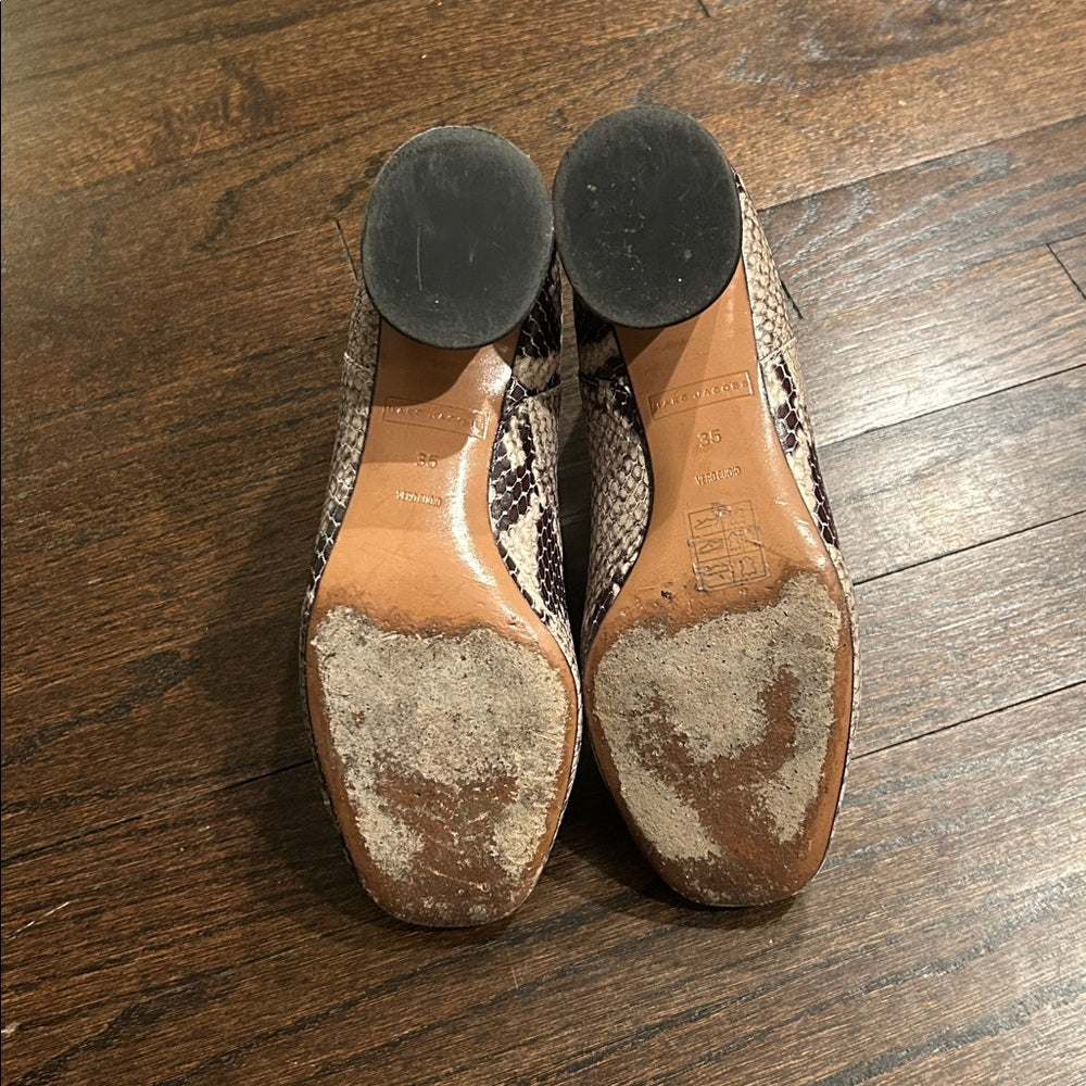 Marc Jacobs Women’s Snakeskin Ankle Boot Size 35