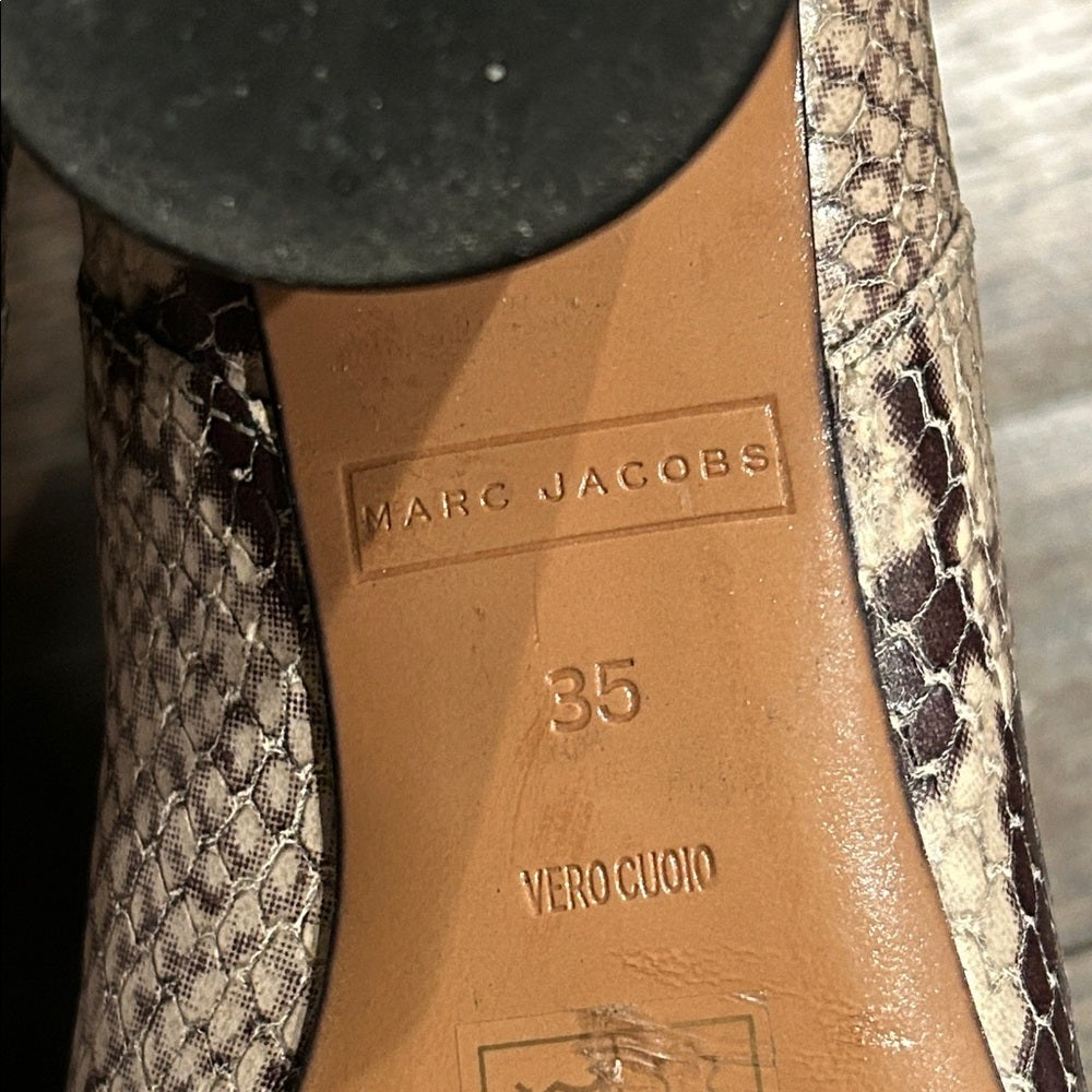 Marc Jacobs Women’s Snakeskin Ankle Boot Size 35