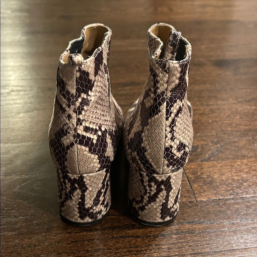Marc Jacobs Women’s Snakeskin Ankle Boot Size 35