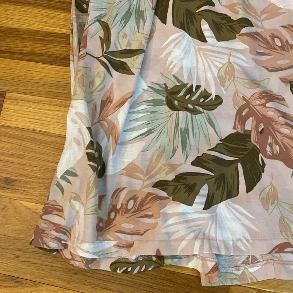 NWT Bonnie Jean Girls Tan Printed Maxi Dress Size 10