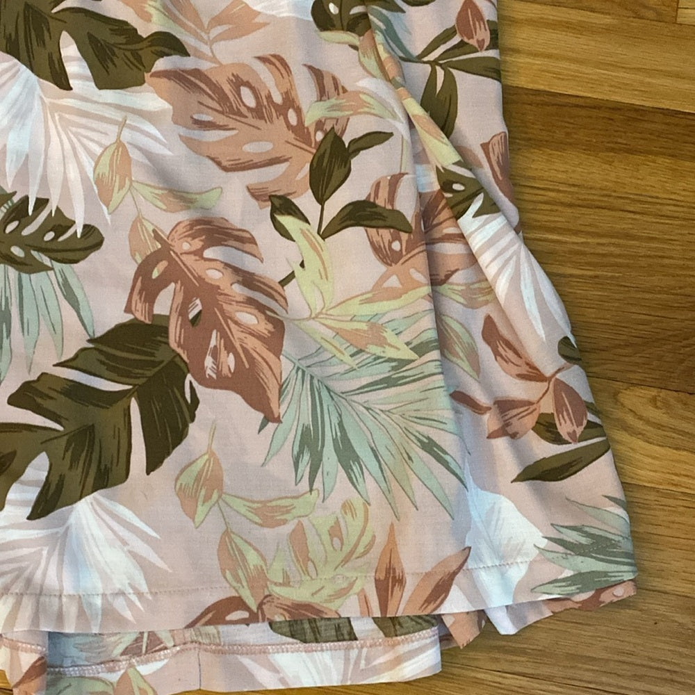 NWT Bonnie Jean Girls Tan Printed Maxi Dress Size 10