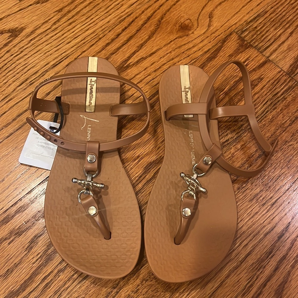 NWT Lenny Niemeyer Woman’s Brown Sandals Size 5