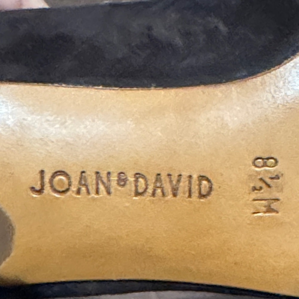Joan & David Brown Suede Tassel Pumps Size 8.5