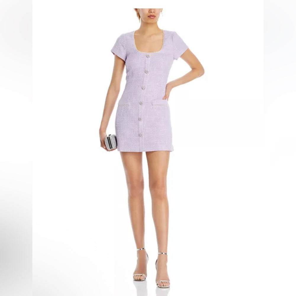 NWT LIKELY Cora Beaded Trim Dress Size 00