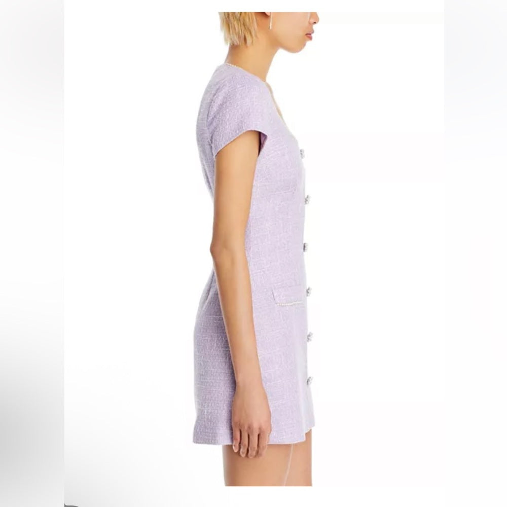 NWT LIKELY Cora Beaded Trim Dress Size 00