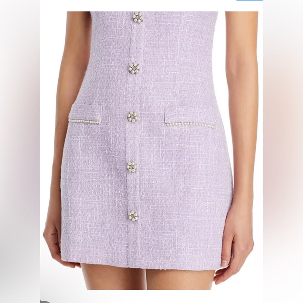 NWT LIKELY Cora Beaded Trim Dress Size 00