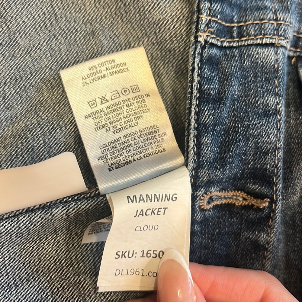 DL1961 Girl’s Denim Manning Jacket Size M