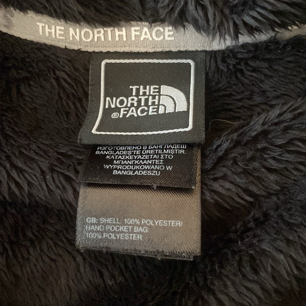 The North Face Girls Black Fleece Jacket Size L