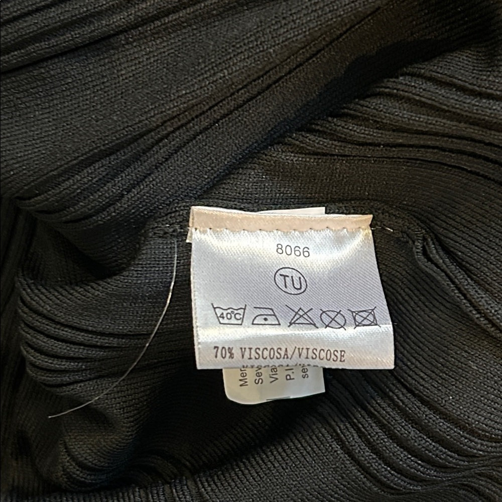 NWT Sevenday Women’s Elegant Black Sleeveless Dress One Size Fits All