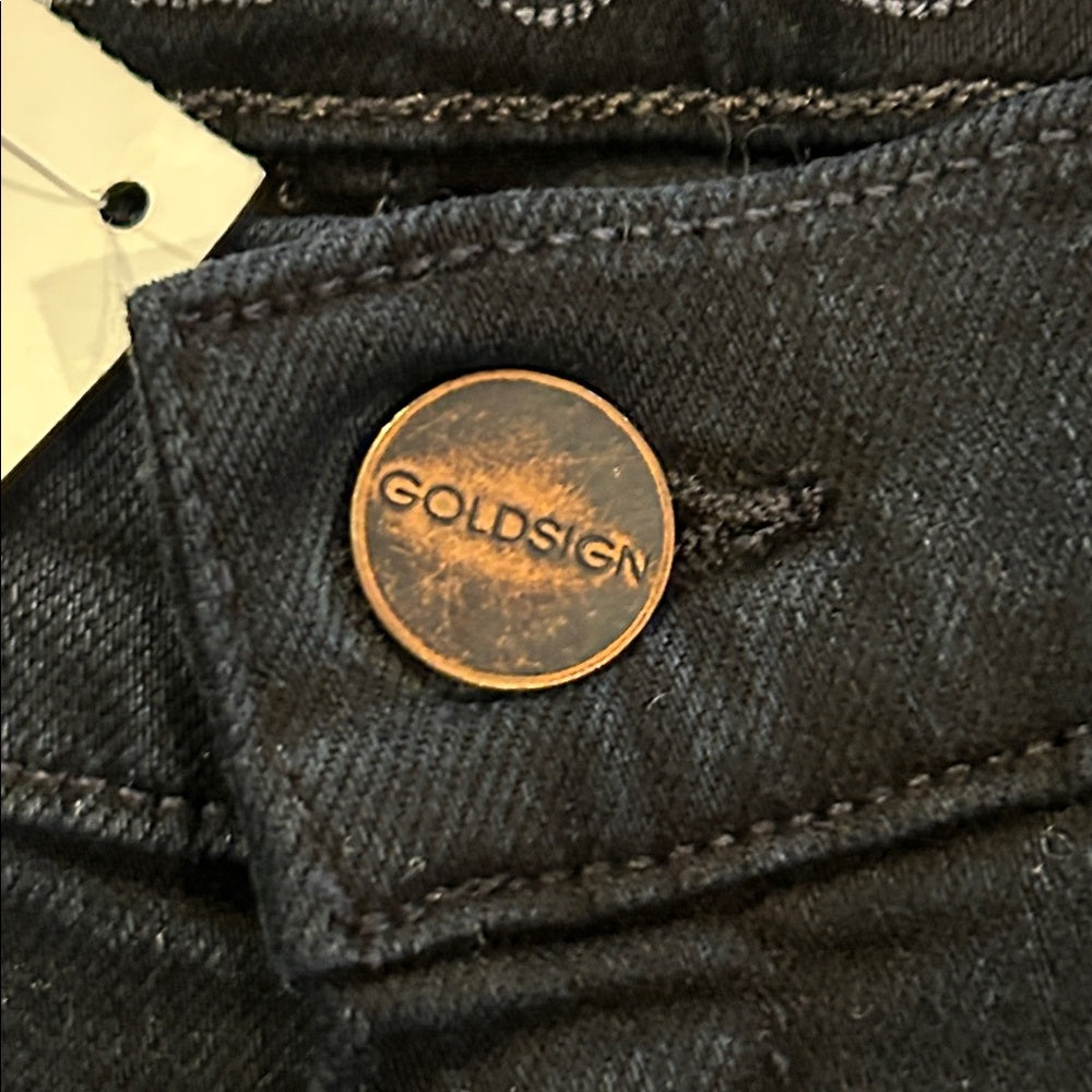 NWT Goldsign Women’s Classic Dark Wash Skinny Jeans Size  27