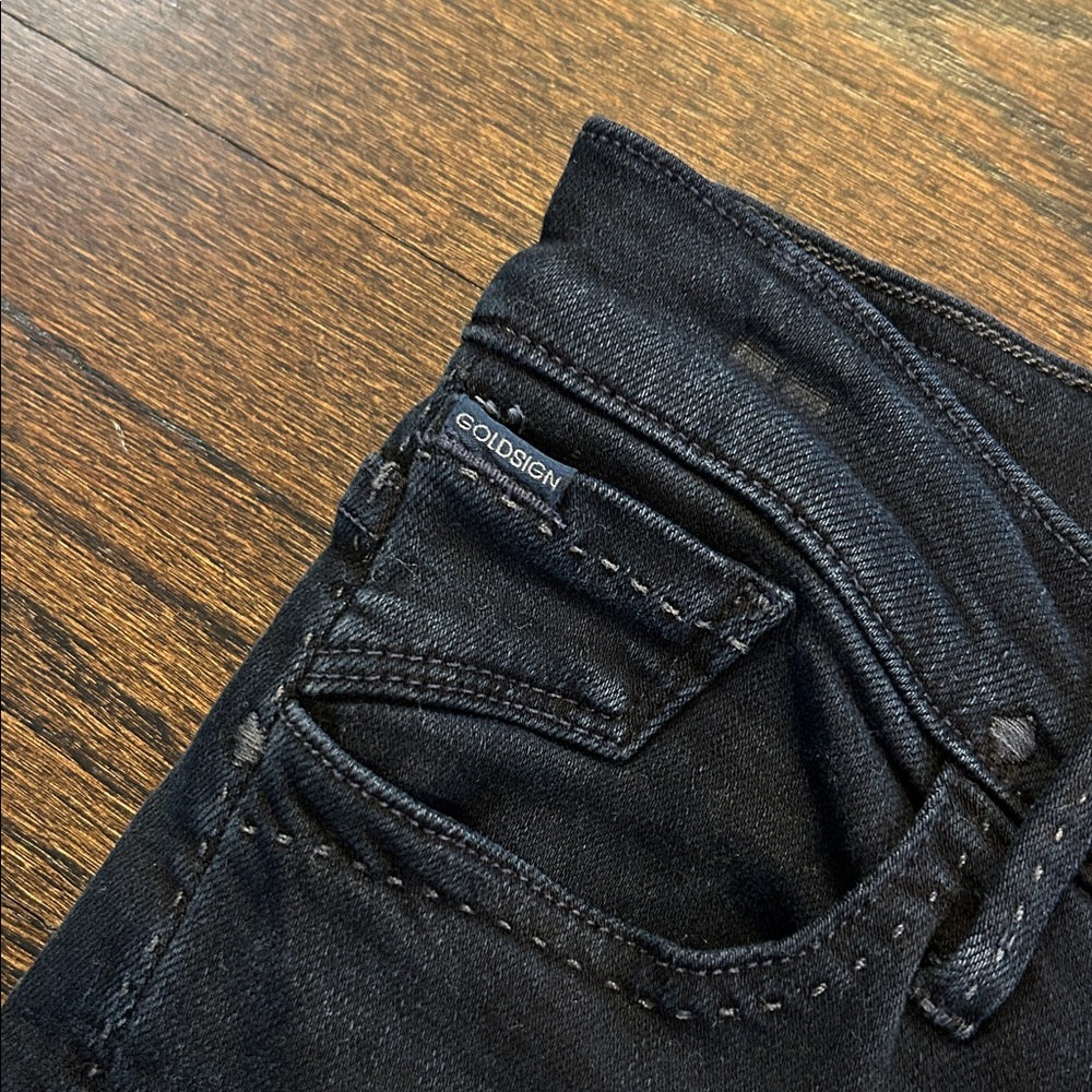 NWT Goldsign Women’s Classic Dark Wash Skinny Jeans Size  27