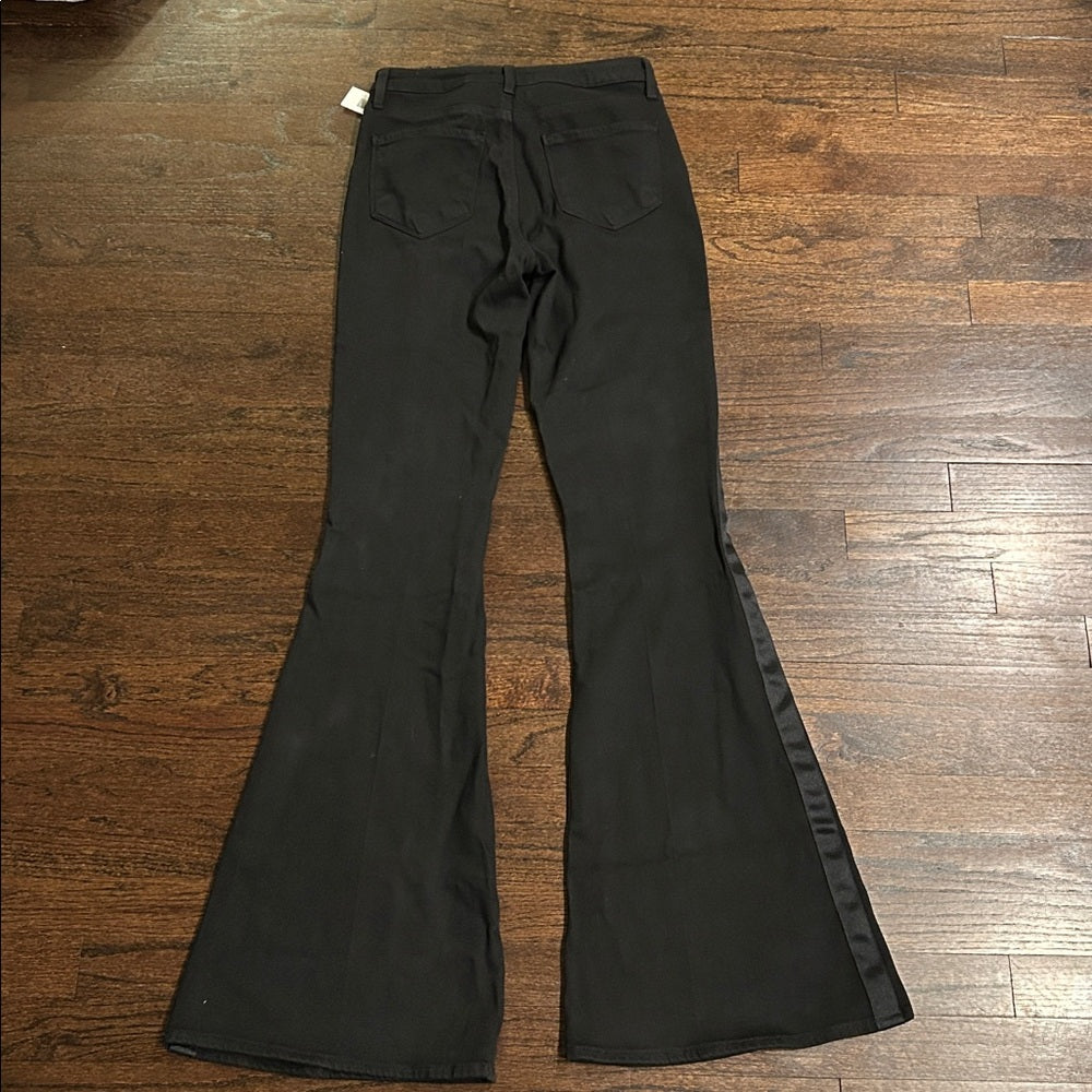 NWT L’agence Women’s Black Flared Jeans Size 26