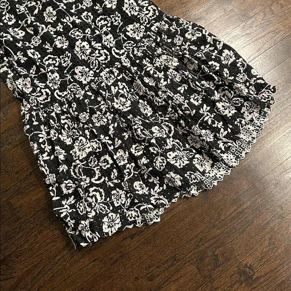 NWT Ramy Brook Women’s Floral Black and White Dress Size 00