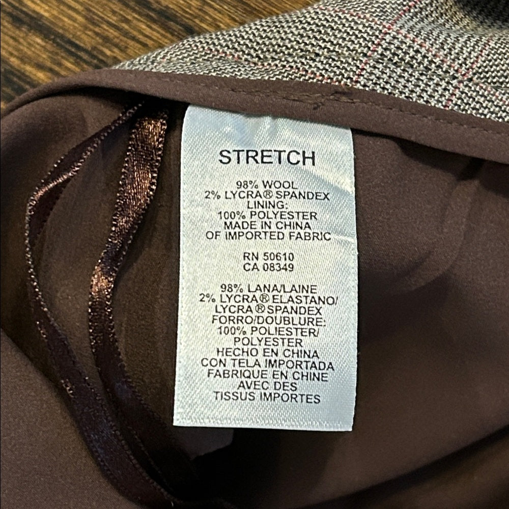NWT Anne Klein Women’s Taupe Dress Pants Size 4