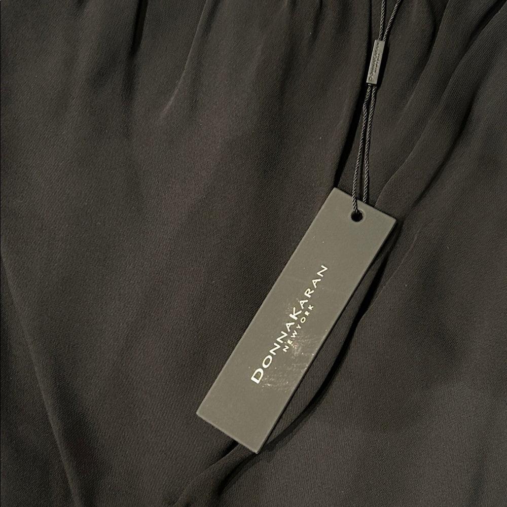 NWT Donna Karan Women’s Elegant Black Sleeveless Dress Size 8