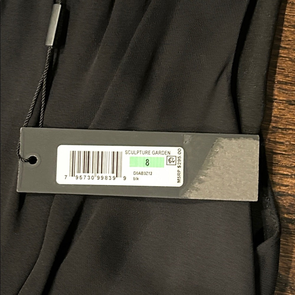 NWT Donna Karan Women’s Elegant Black Sleeveless Dress Size 8