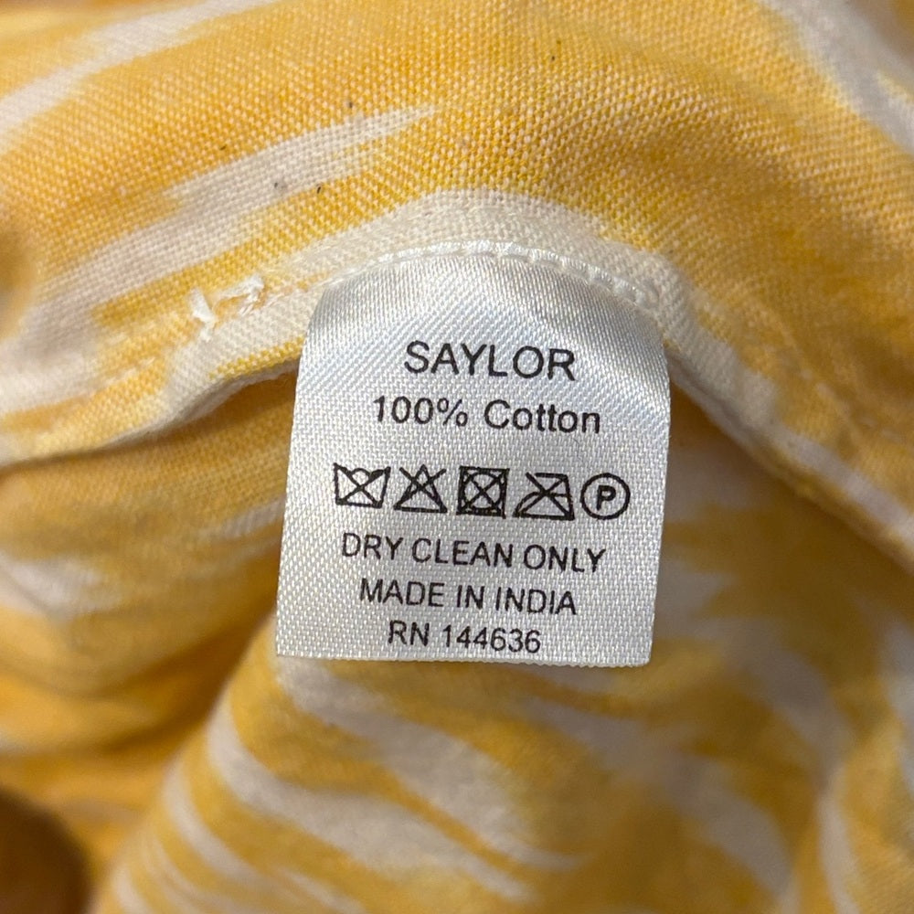 SAYLOR Women’s One Shoulder Yellow Dress Size XS