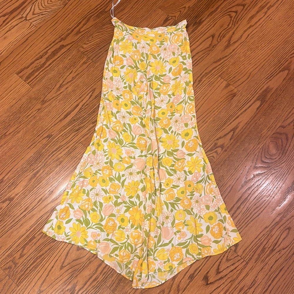 Faithfull The Brand Woman’s Floral Flare Pants Size US 4