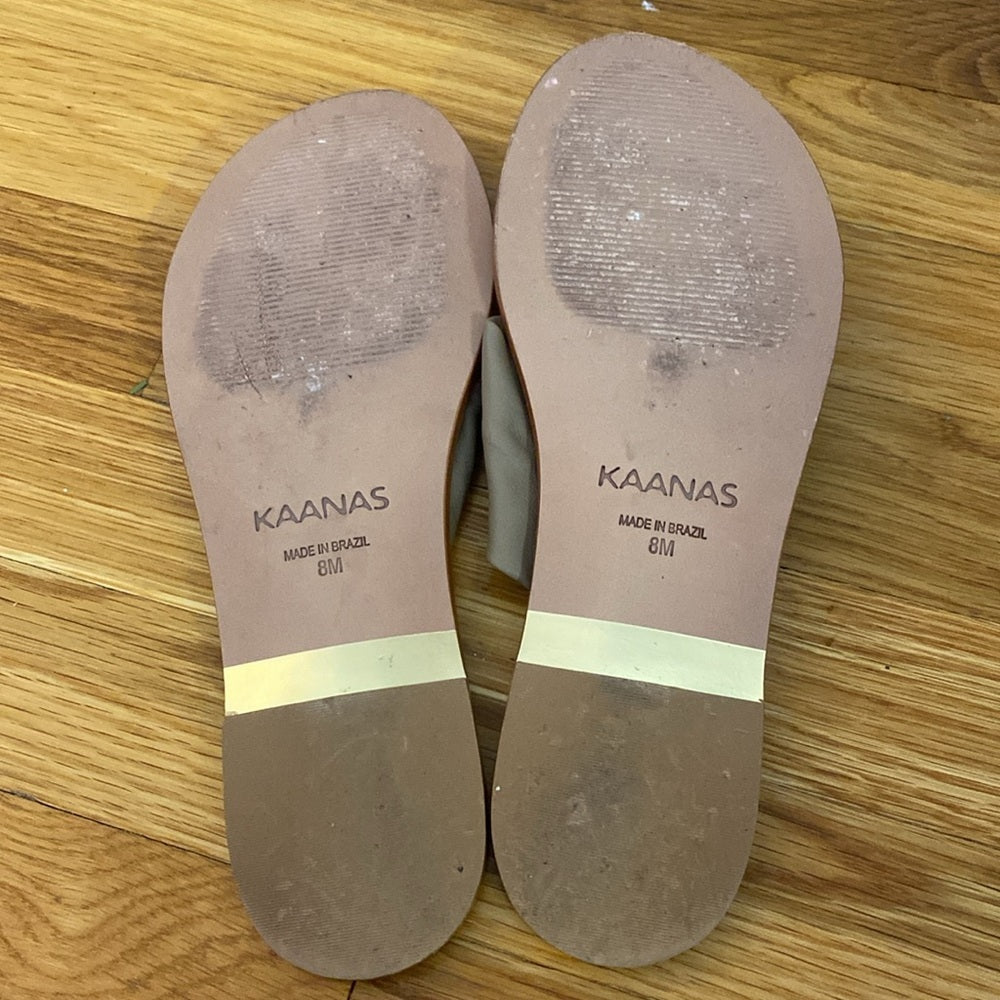 Kaaanas Women’s Brown Twist Sandals Size 8