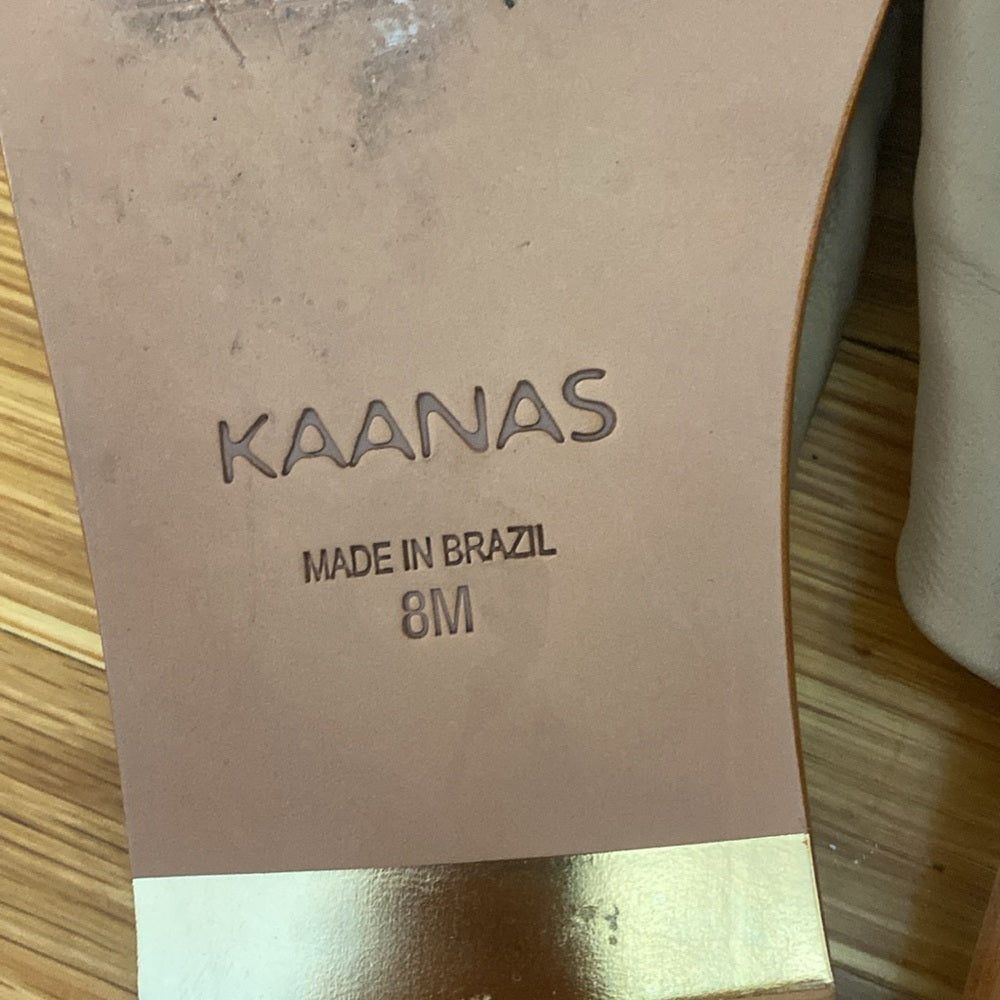 Kaaanas Women’s Brown Twist Sandals Size 8