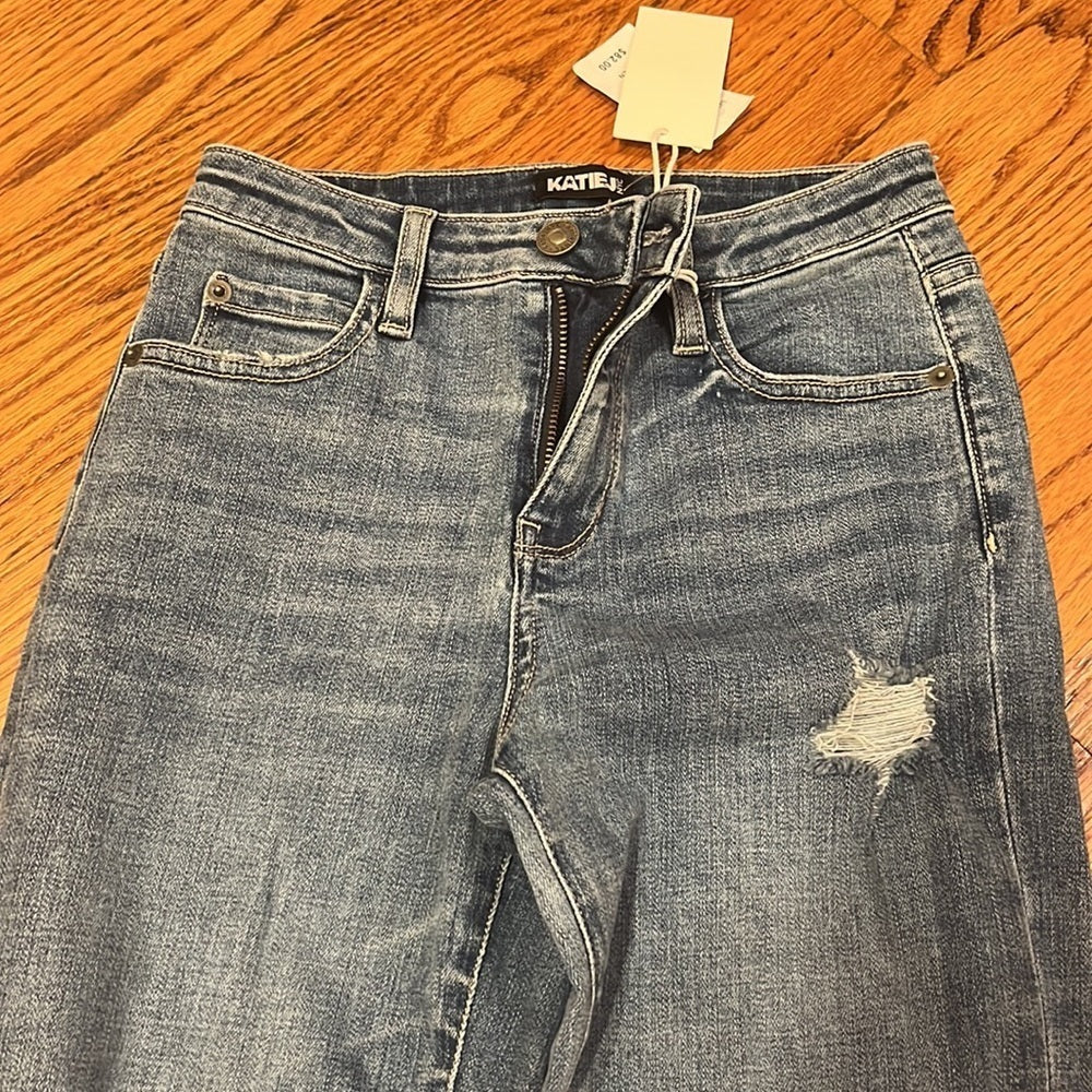NWT Katie J NYC Girl’s Step Up Jeans Size 14