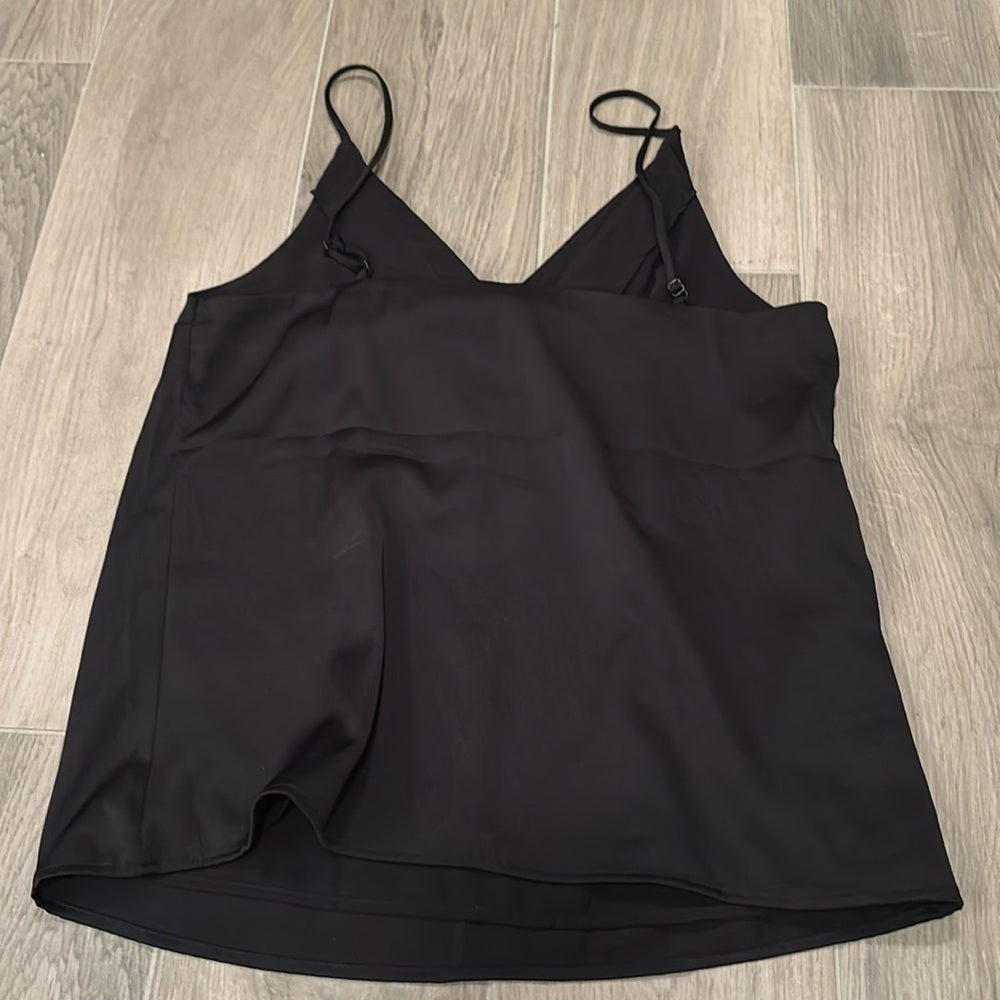 NWT Express Women’s Black Tank Top With Gems Size XS