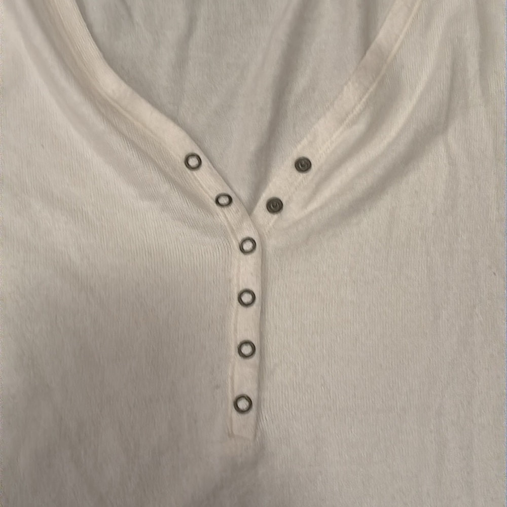 Abercrombie & Fitch Women’s White Body Suit Size M