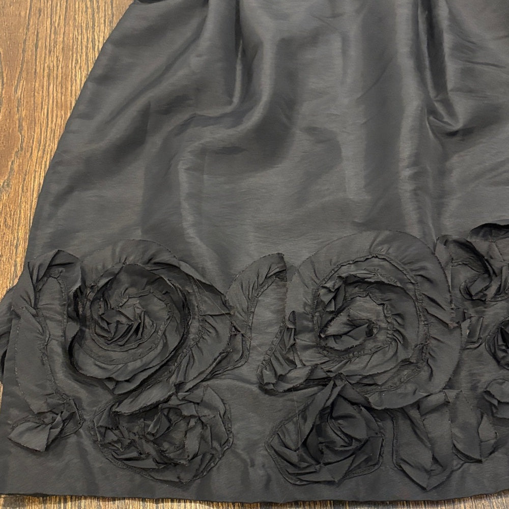 NWT Max & Cleo Women’s Black Strapless Dress Size 8
