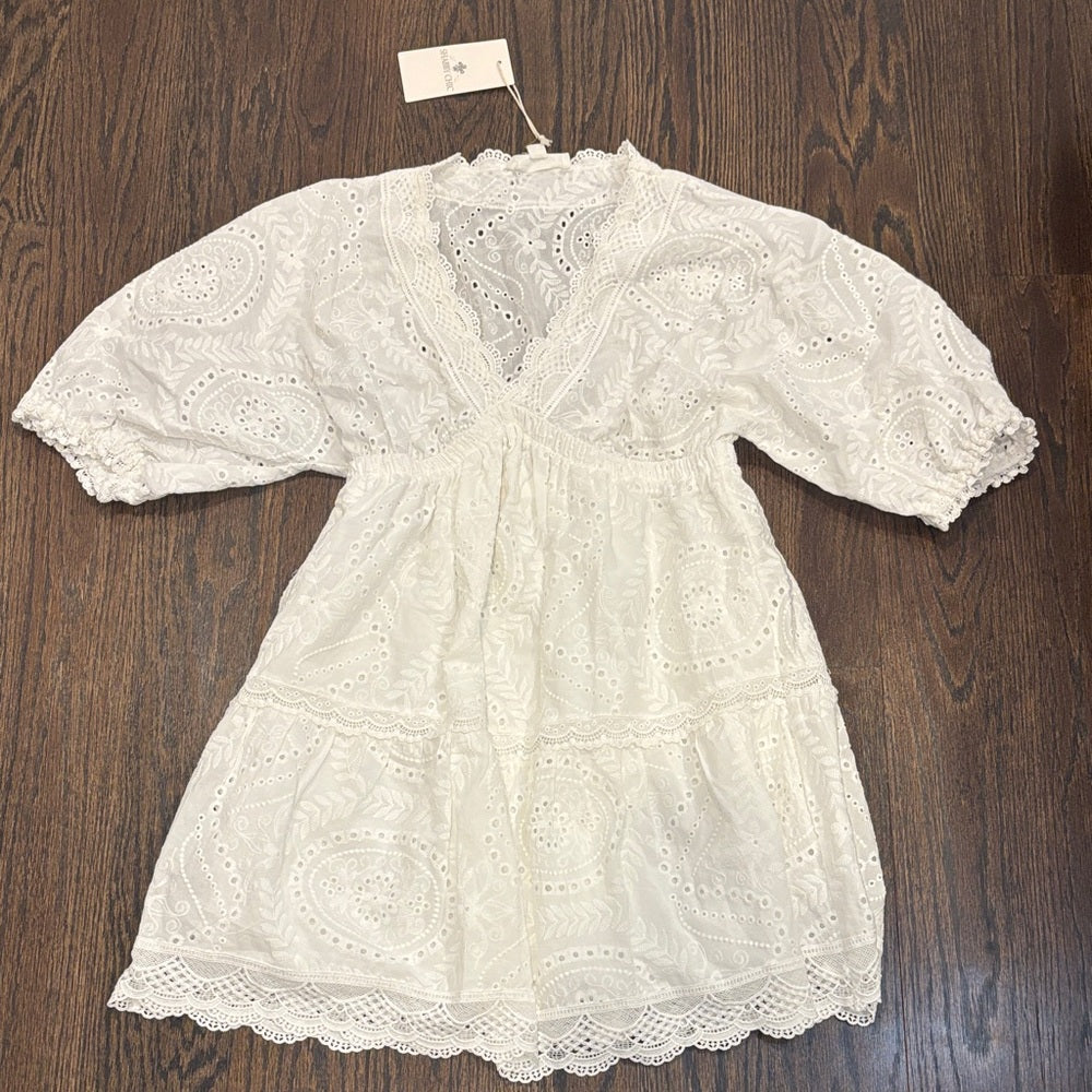 NWT Shabby Chic Women’s White Dress Size Small