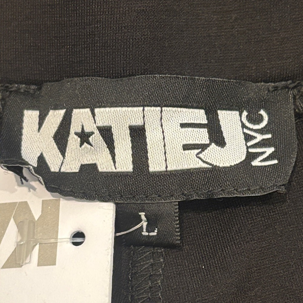 NWT Katie J NYC Girl’s Black Leggings Size Large