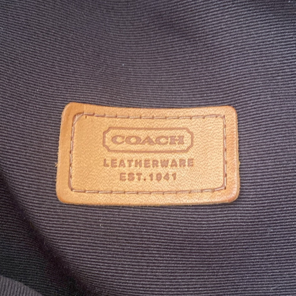 Coach Women’s Tan Logo Bucket Hat OS