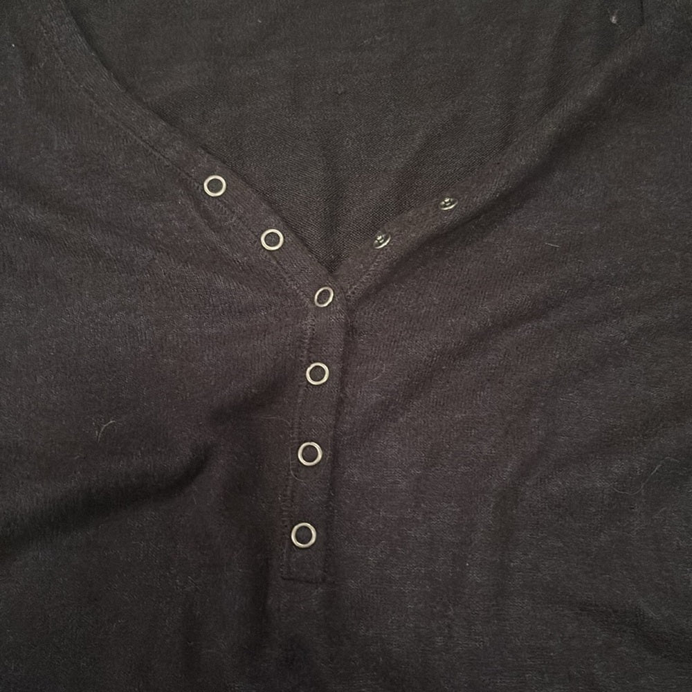 Abercrombie & Fitch Women’s Black Long Sleeve Body Suit Size