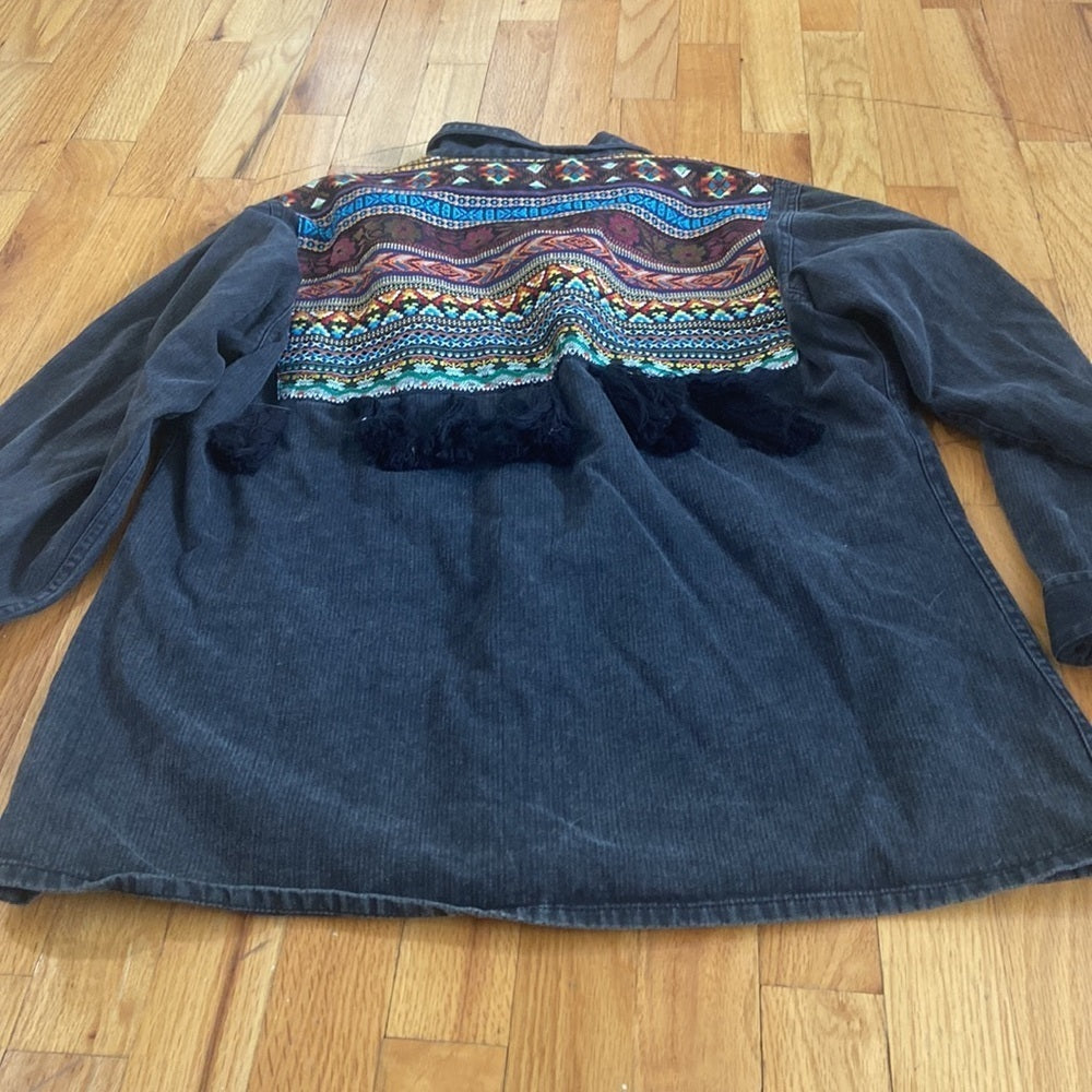 Women’s Vintage Havana jacket. Black. Size M
