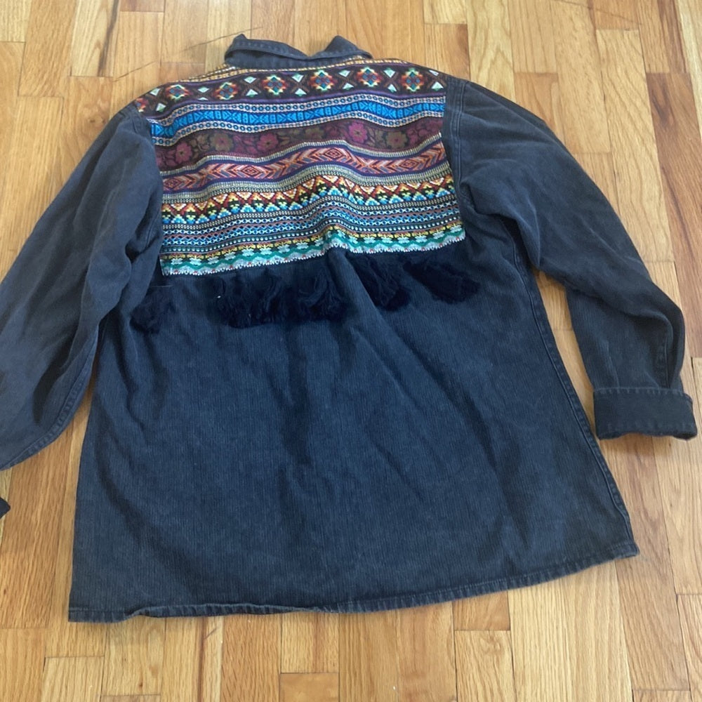 Women’s Vintage Havana jacket. Black. Size M