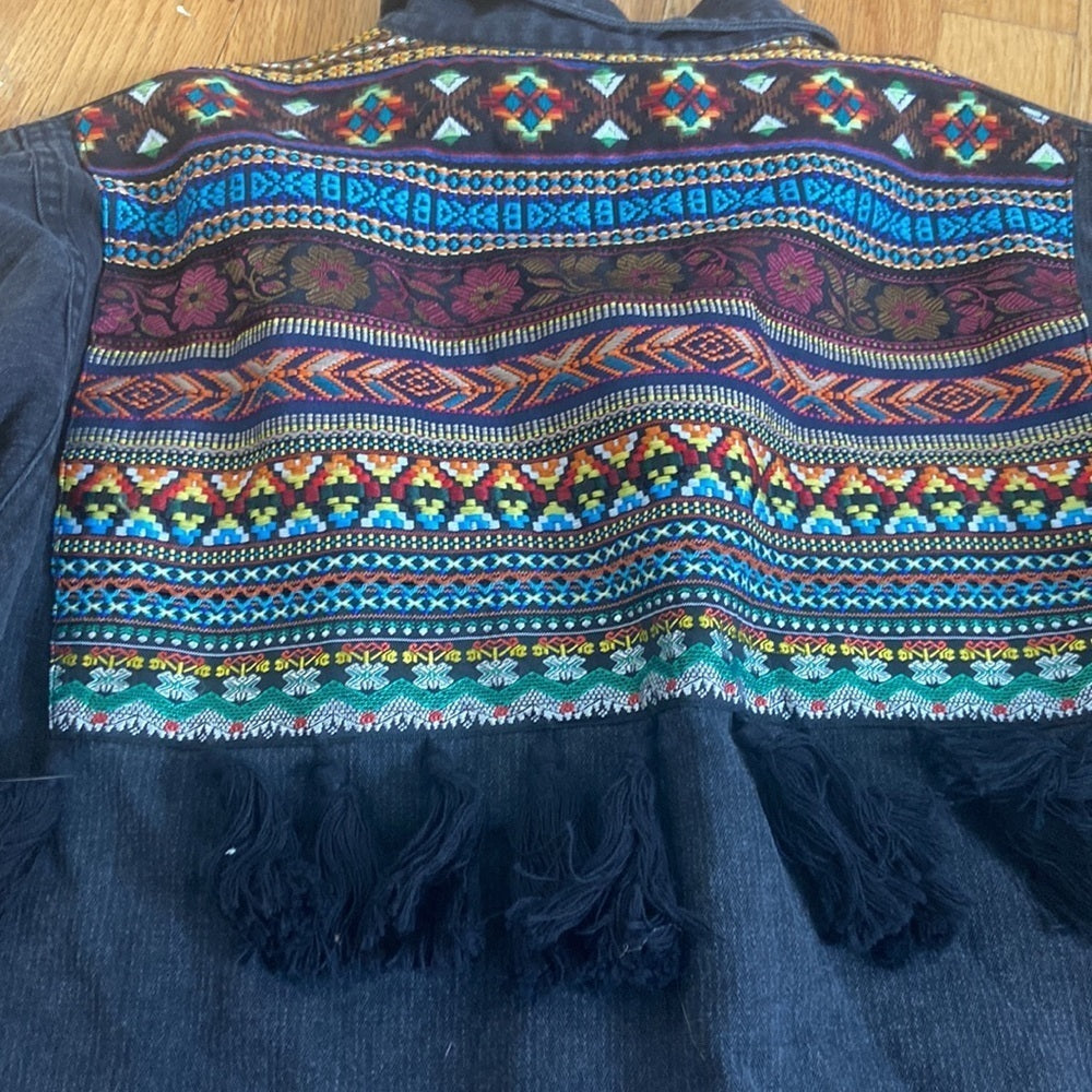 Women’s Vintage Havana jacket. Black. Size M