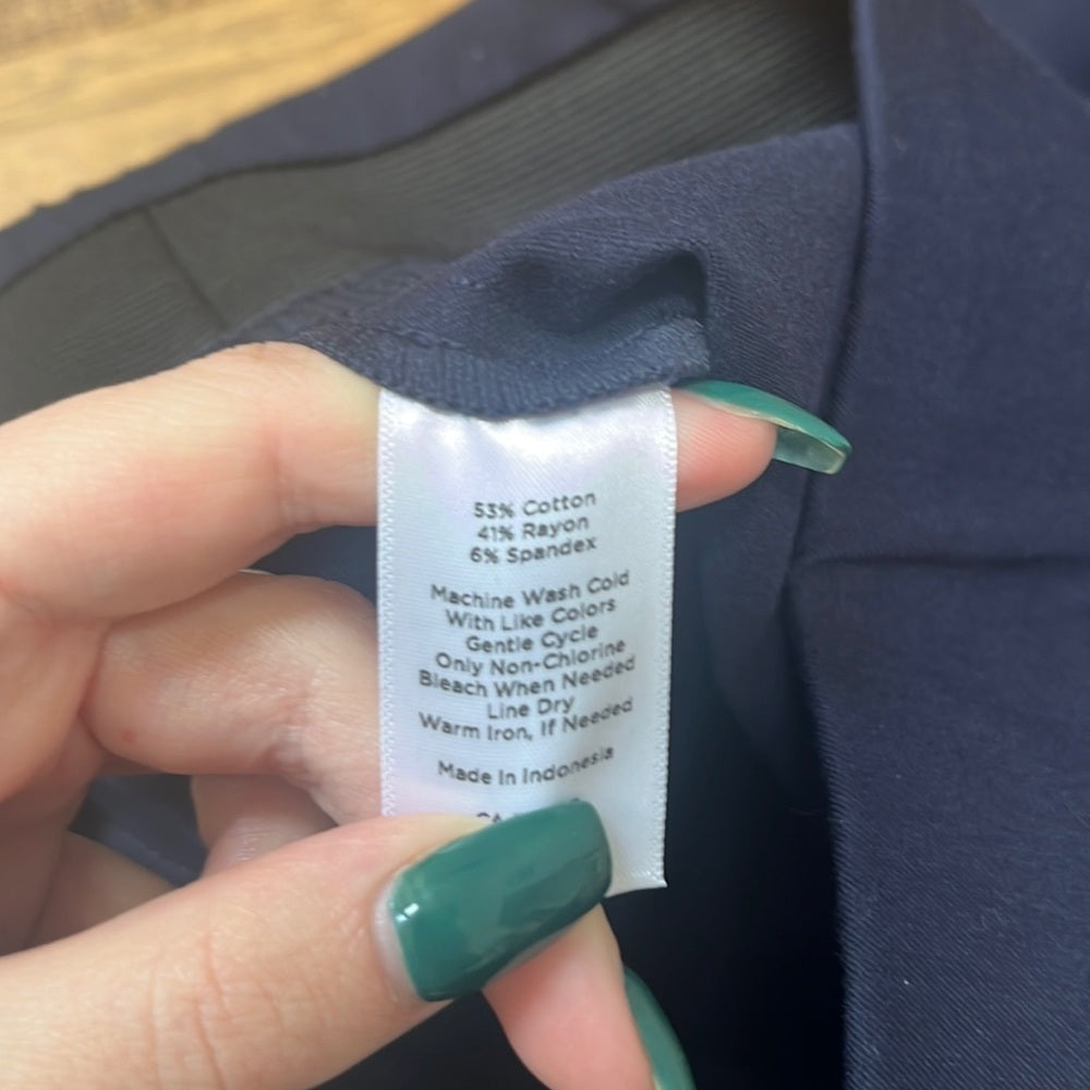 NWT Talbots Woman’s Curvy Skinny Ankle Pants Size 8