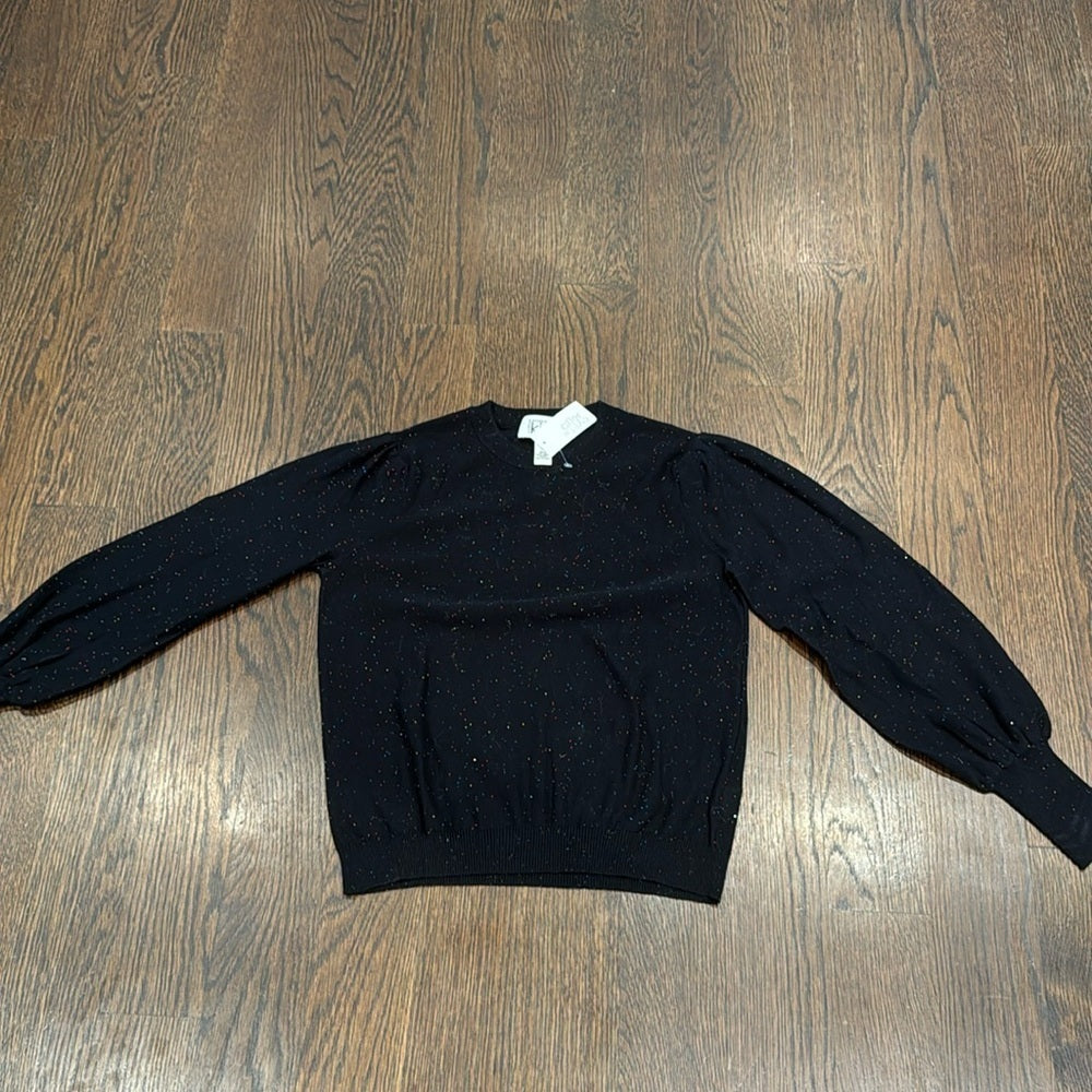 NWT Autumn Casere Girls Puff Sweater Sleeve - Size 12
