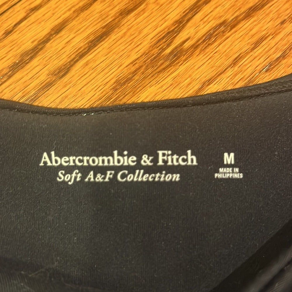 Abercrombie & Fitch Woman’s Black Cut Out Bodysuit Size M