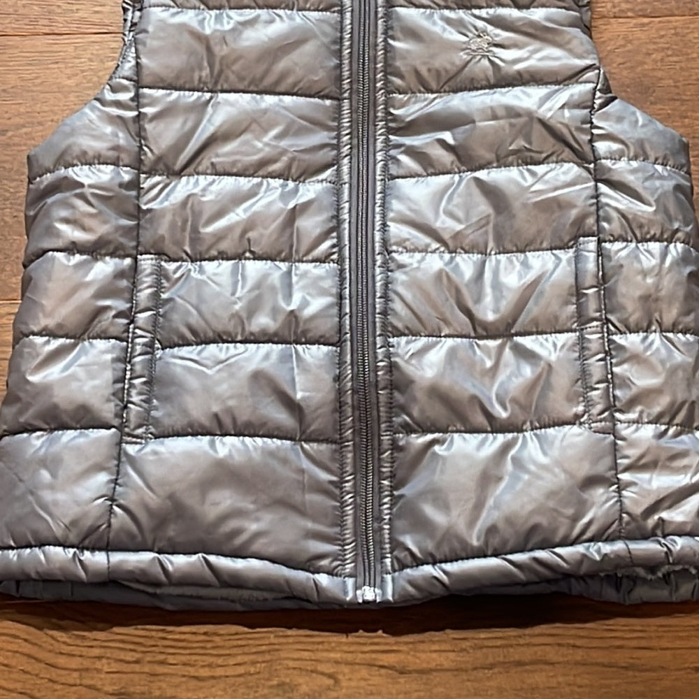 NWT Babycottons Light Charcoal Blue/Grey Vest Size 16