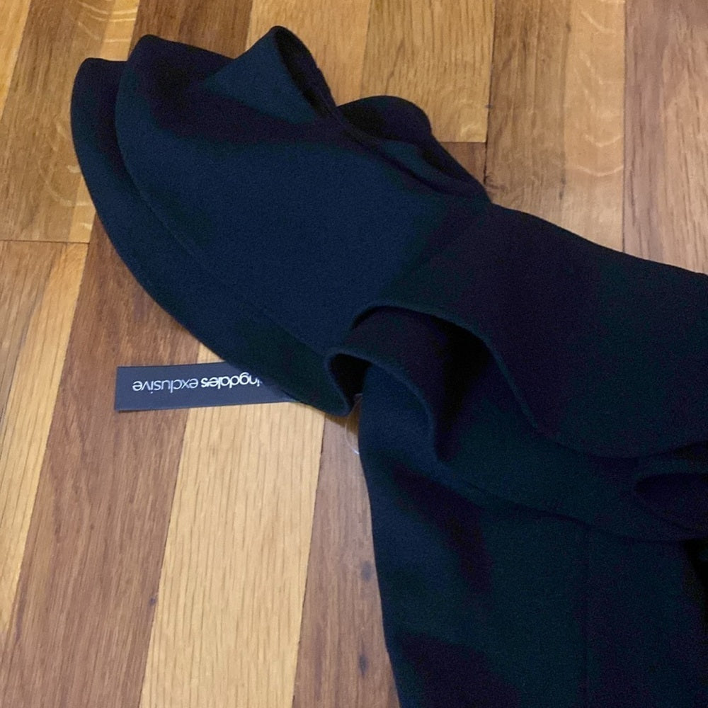 NWT Sunset + Spring Women’s Black Dress With Ruffle Detailing Size XS