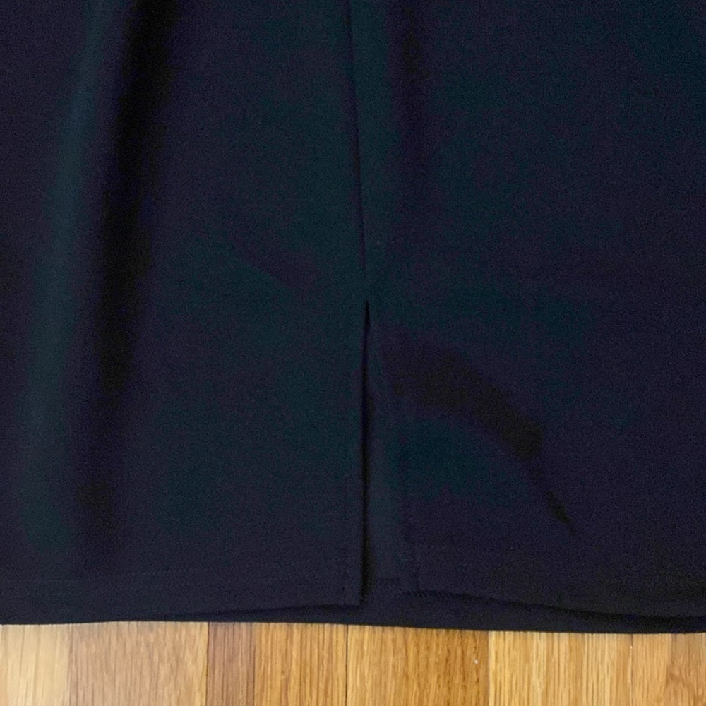 NWT Sunset + Spring Women’s Black Dress With Ruffle Detailing Size XS