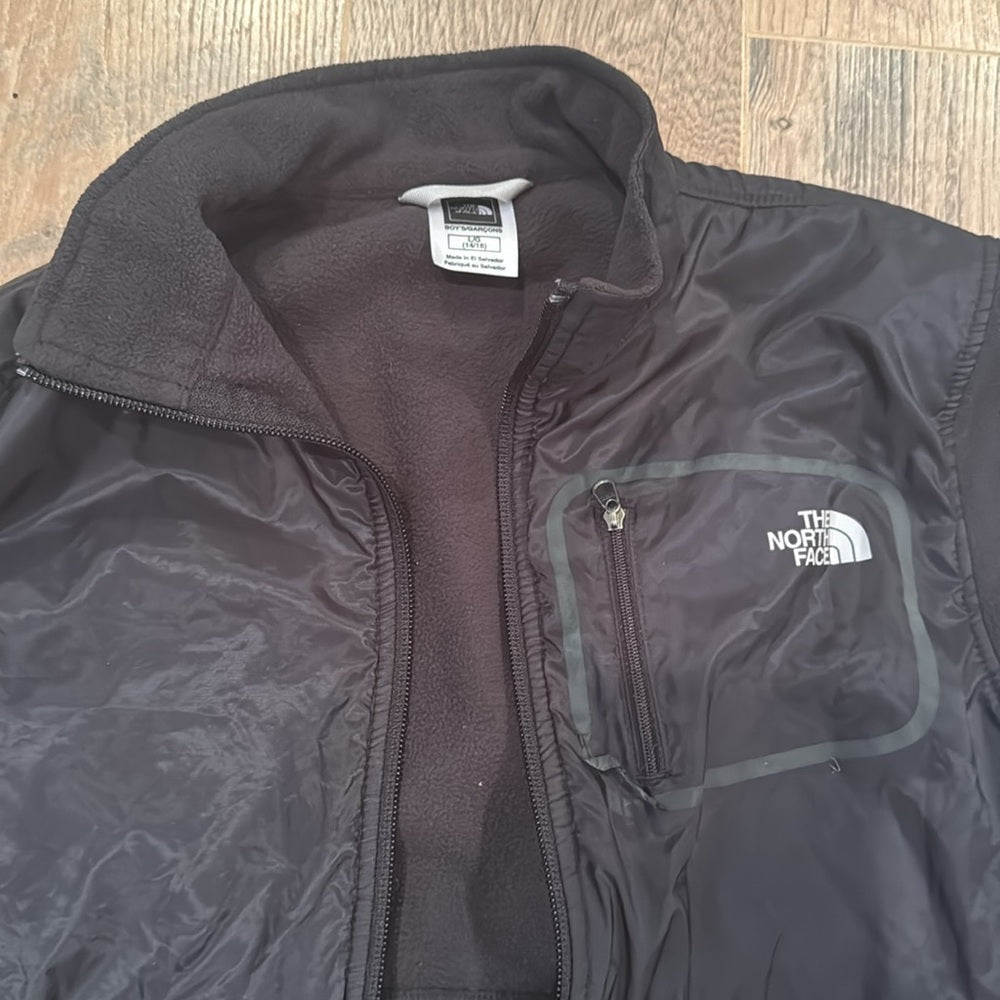 The North Face Boys Black Jacket Size Large