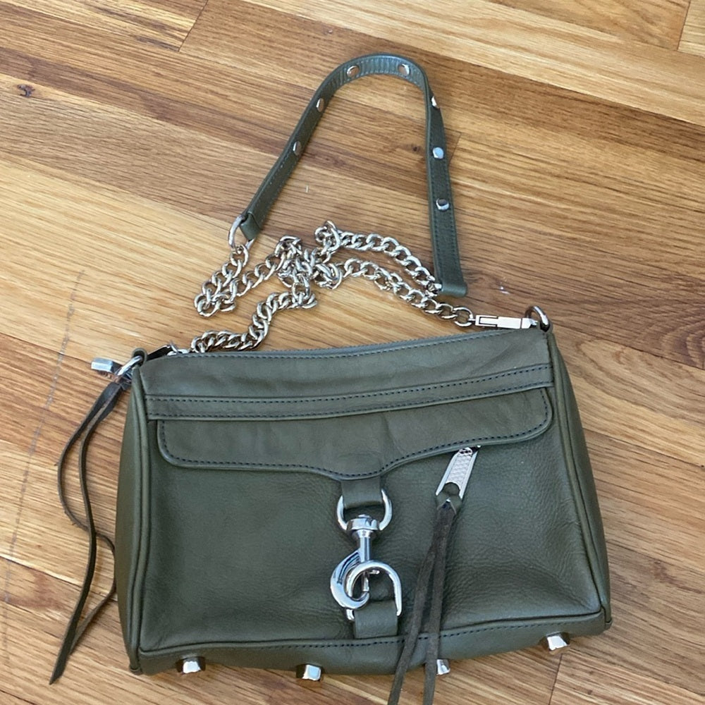 Rebecca Minkoff Women’s Green Crossbody Bag OS