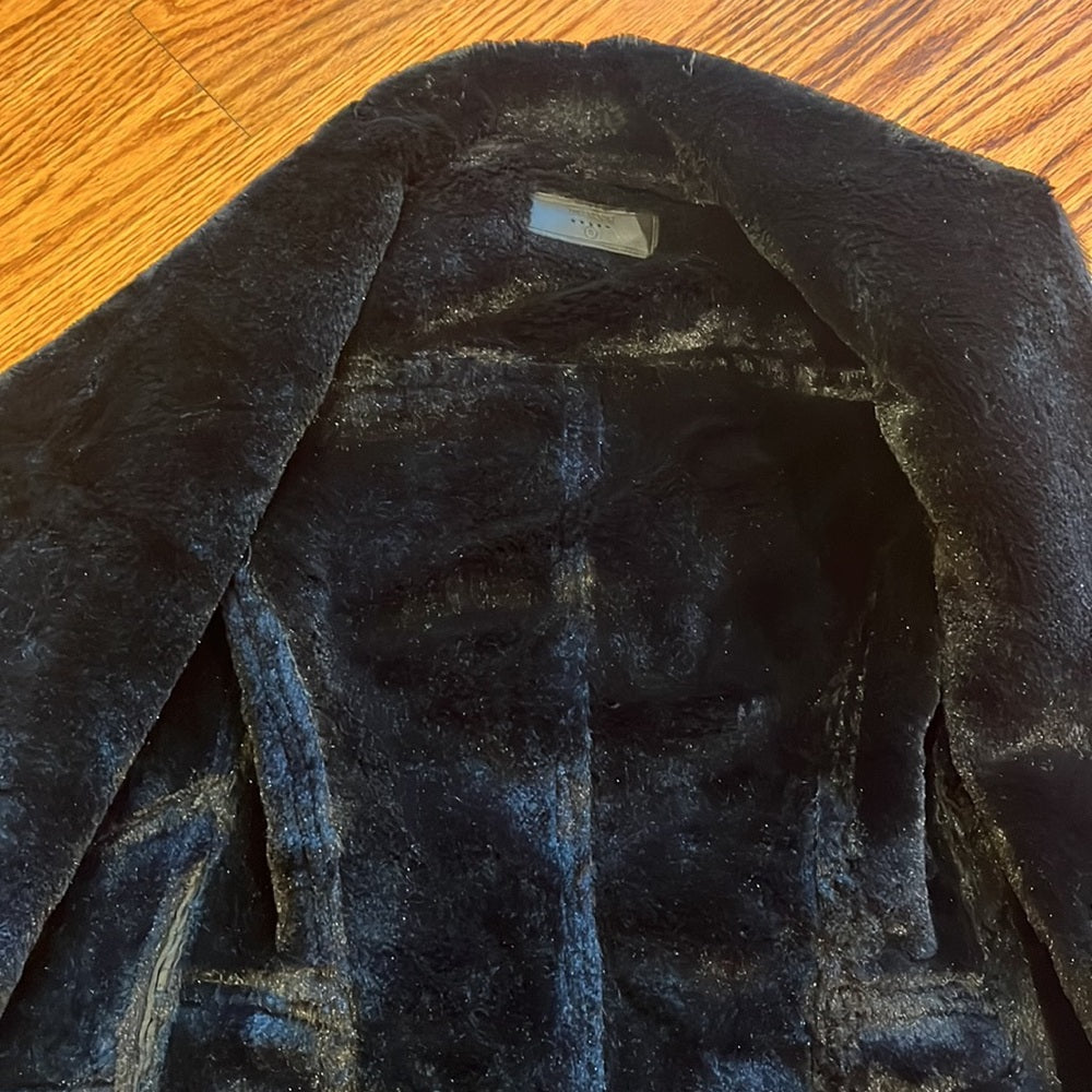 Blank NYC Woman’s Faux Leather Fur Jacket Size S