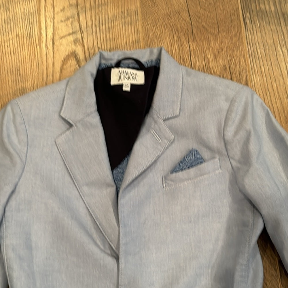 Giorgio Armani Junior Boy’s Blue Suit Jacket Size 11A